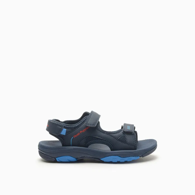 Sandalias Hush Puppies Azul Teté