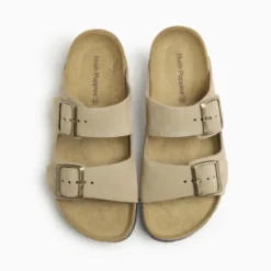 Sandalias Hush Puppies Beige Class II
