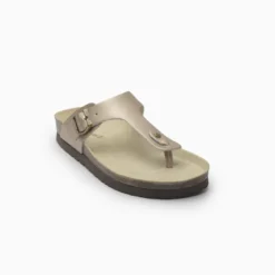 Sandalias Hush Puppies Dorado Oxfy II