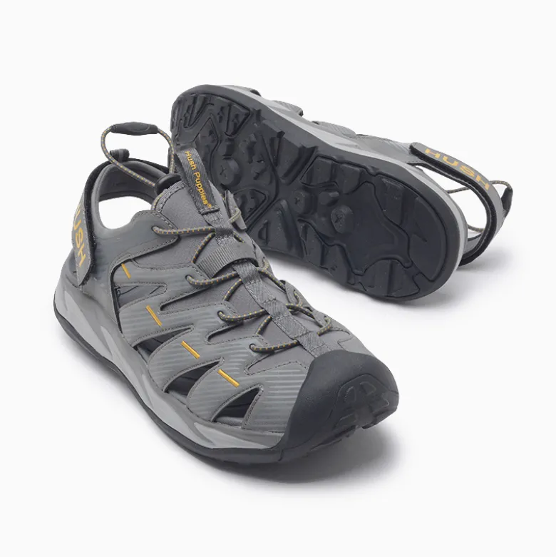 Sandalias Hush Puppies Gris Nash M.