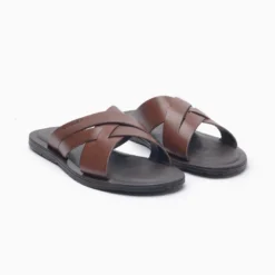 Sandalias Hush Puppies Marrón Sunset Cross