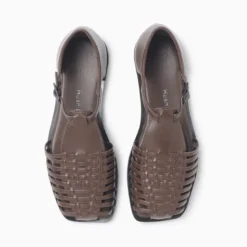 Sandalias Hush Puppies Marrón Mechi