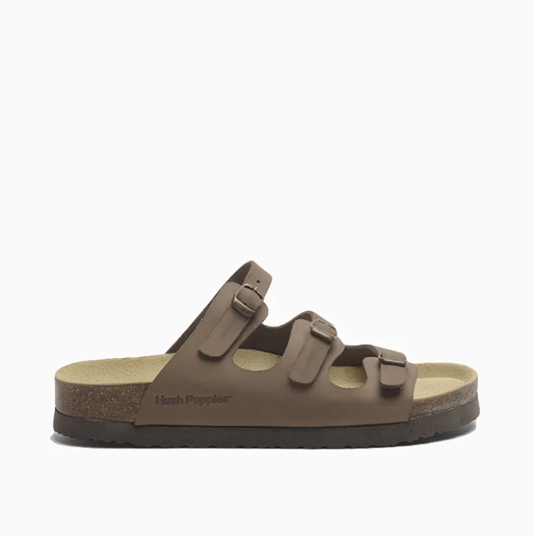 Sandalias Hush Puppies Marrón Ashley