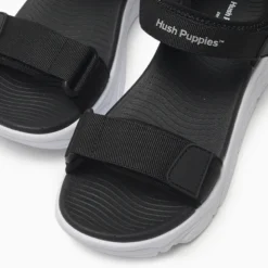 Sandalias Hush Puppies Negro Freshy