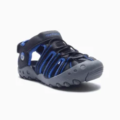 Sandalias Hush Puppies Negro Wilo