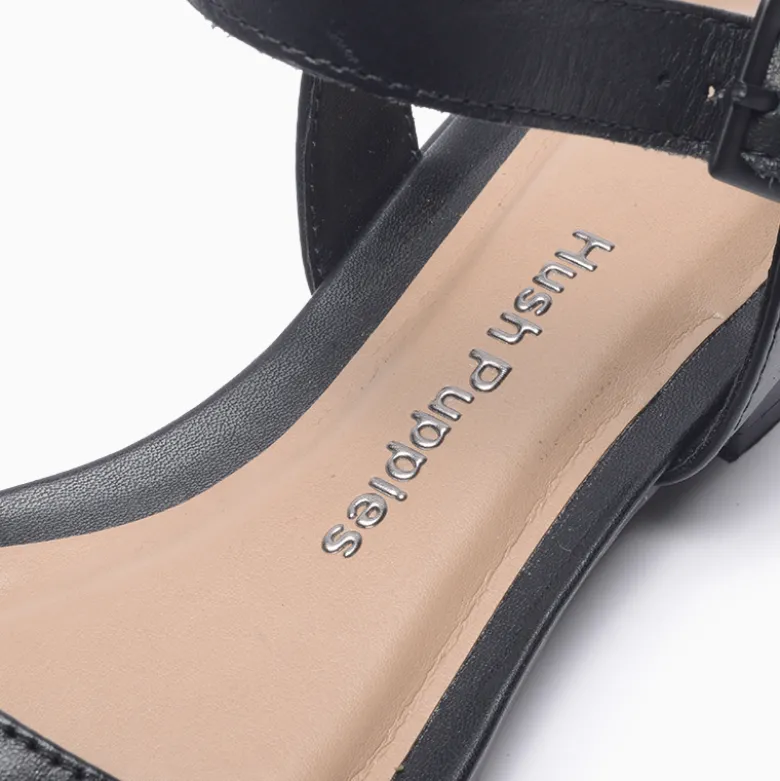Sandalias Hush Puppies Negro Avelline