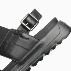 Sandalias Hush Puppies Negro Nankin