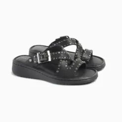 Sandalias Hush Puppies Negro Anvard