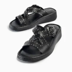 Sandalias Hush Puppies Negro Anvard