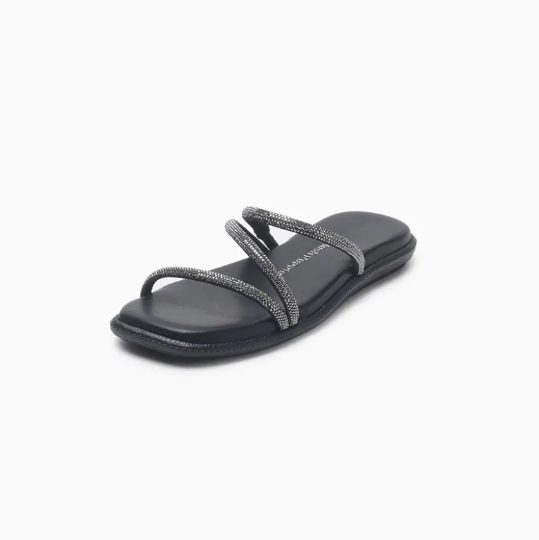 Sandalias Hush Puppies Negro Amy II