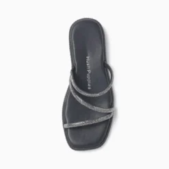 Sandalias Hush Puppies Negro Amy II