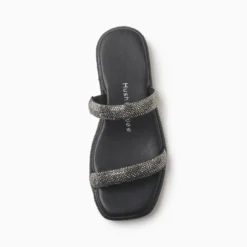 Sandalias Hush Puppies Negro Anny