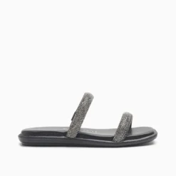 Sandalias Hush Puppies Negro Anny