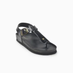 Sandalias Hush Puppies Negro Heleny