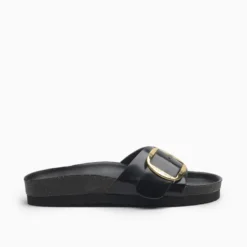 Sandalias Hush Puppies Negro Wexy