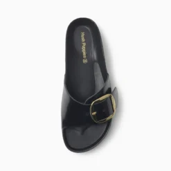 Sandalias Hush Puppies Negro Wexy