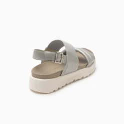 Sandalias Hush Puppies plateado Nankin
