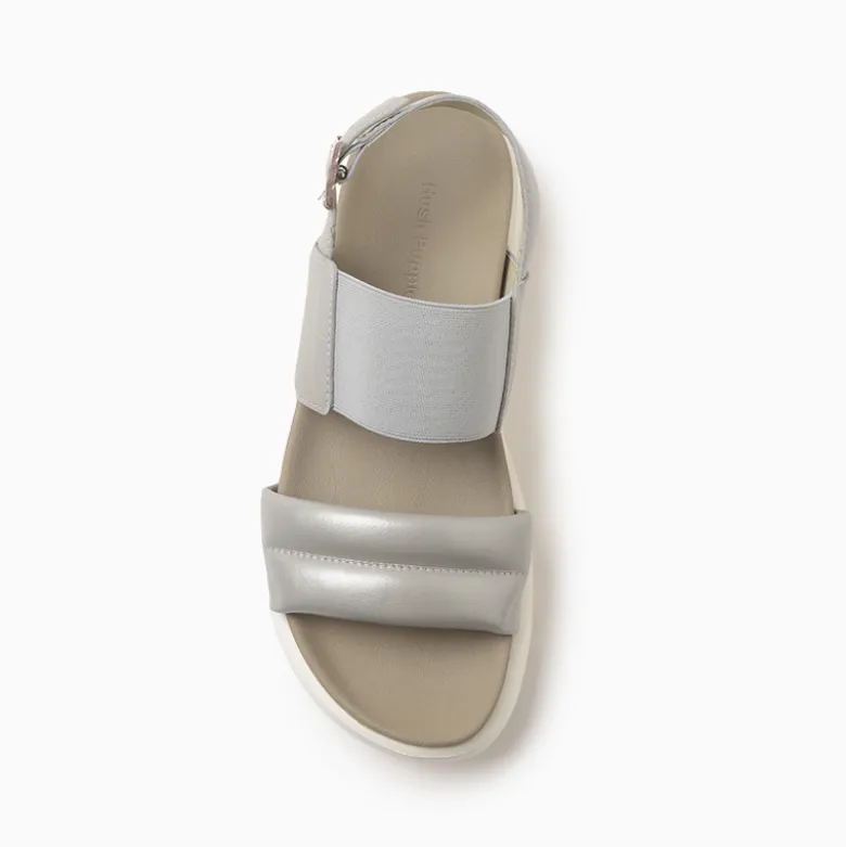 Sandalias Hush Puppies plateado Nankin