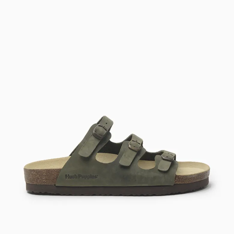 Sandalias Hush Puppies Verde Ashley