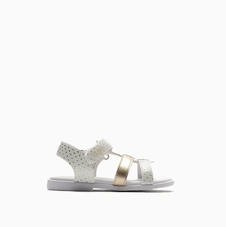 Sandalias Kickers Blanco Dalia