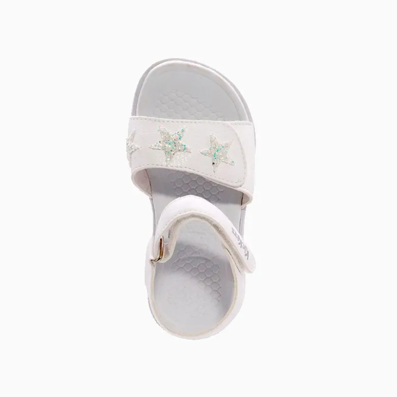 Sandalias Kickers Blanco Jazmín