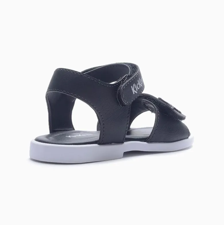 Sandalias Kickers Negro Jazmín