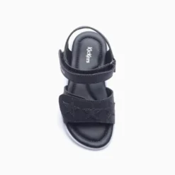 Sandalias Kickers Negro Jazmín