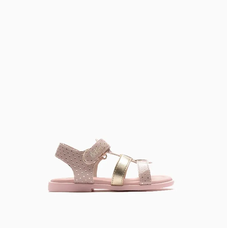 Sandalias Kickers Rosa Dalia
