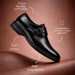 Vestir Hush Puppies Negro Sadler