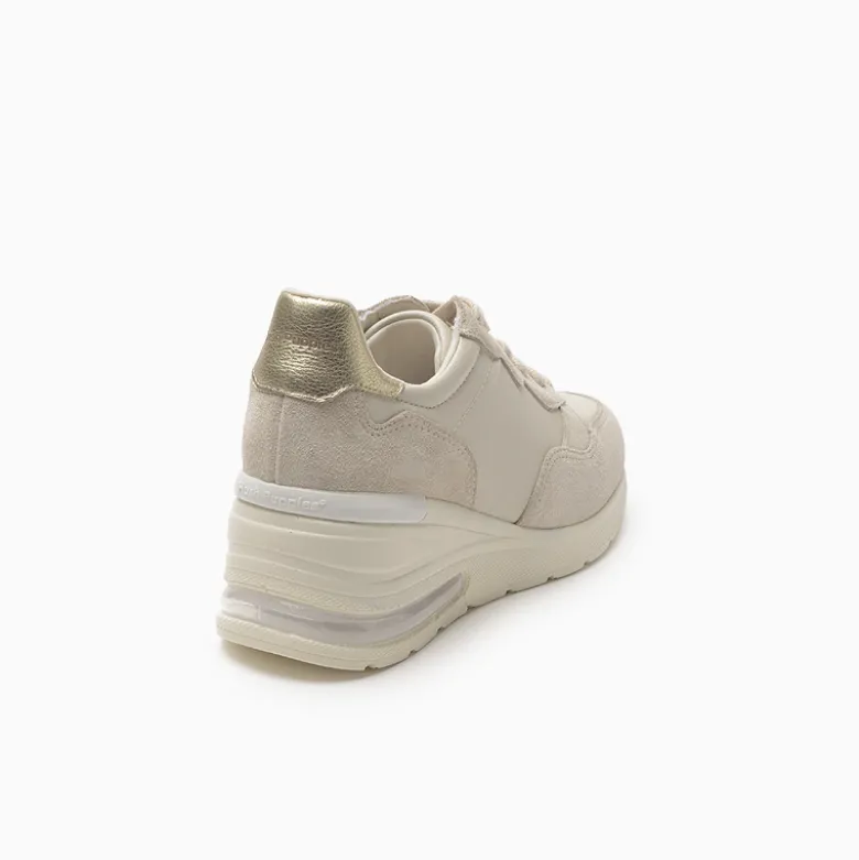Zapatillas Hush Puppies Beige Collet
