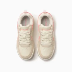 Zapatillas Hush Puppies Blanco/Caramelo Magic Low