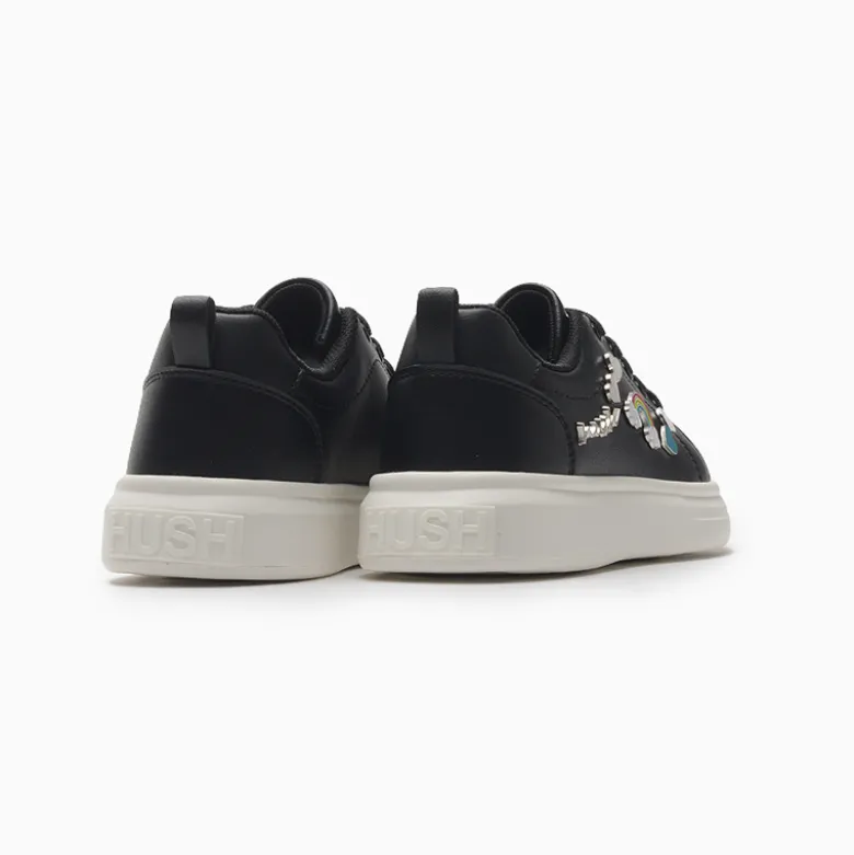 Zapatillas Hush Puppies Negro Badajoz Pins