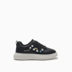 Zapatillas Hush Puppies Negro Badajoz Pins