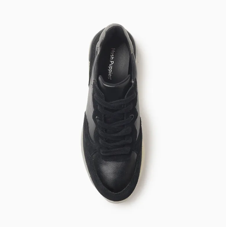 Zapatillas Hush Puppies Negro Collet
