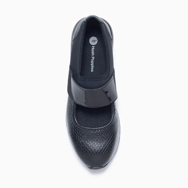 Zapatillas Hush Puppies Negro Dilly