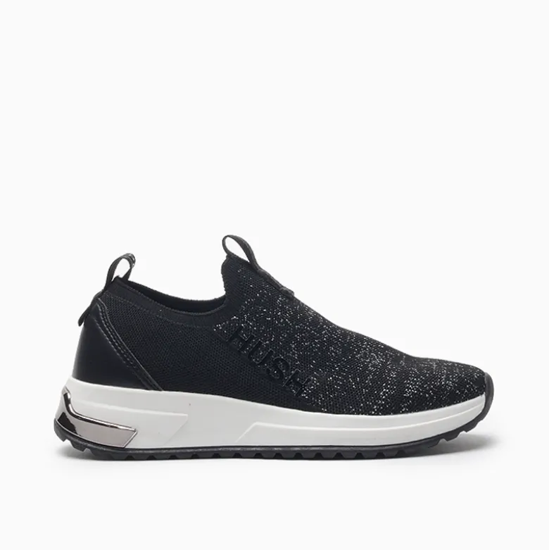 Zapatillas Hush Puppies Negro Cien