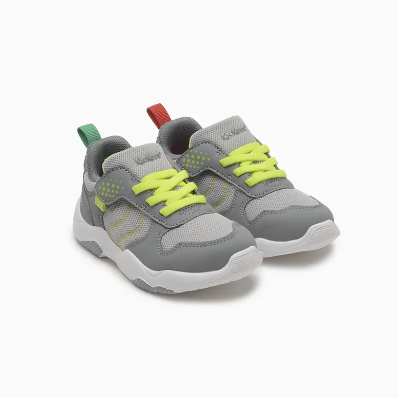 Zapatillas Kickers Gris Biggie