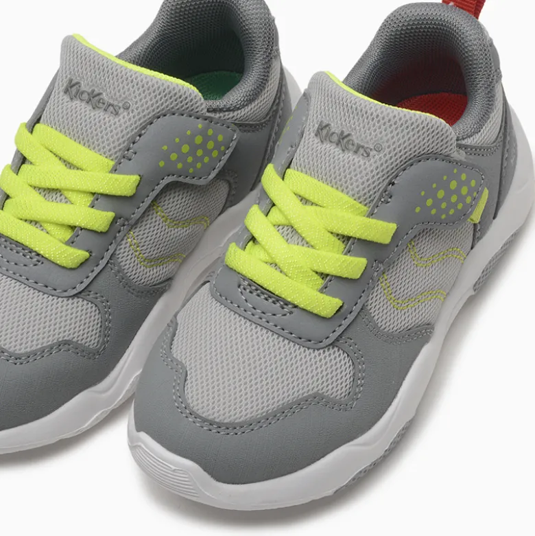 Zapatillas Kickers Gris Biggie