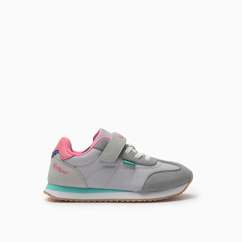 Zapatillas Kickers Gris Lane
