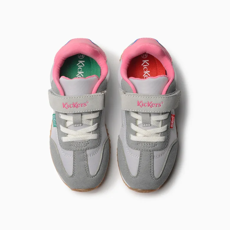 Zapatillas Kickers Gris Lane