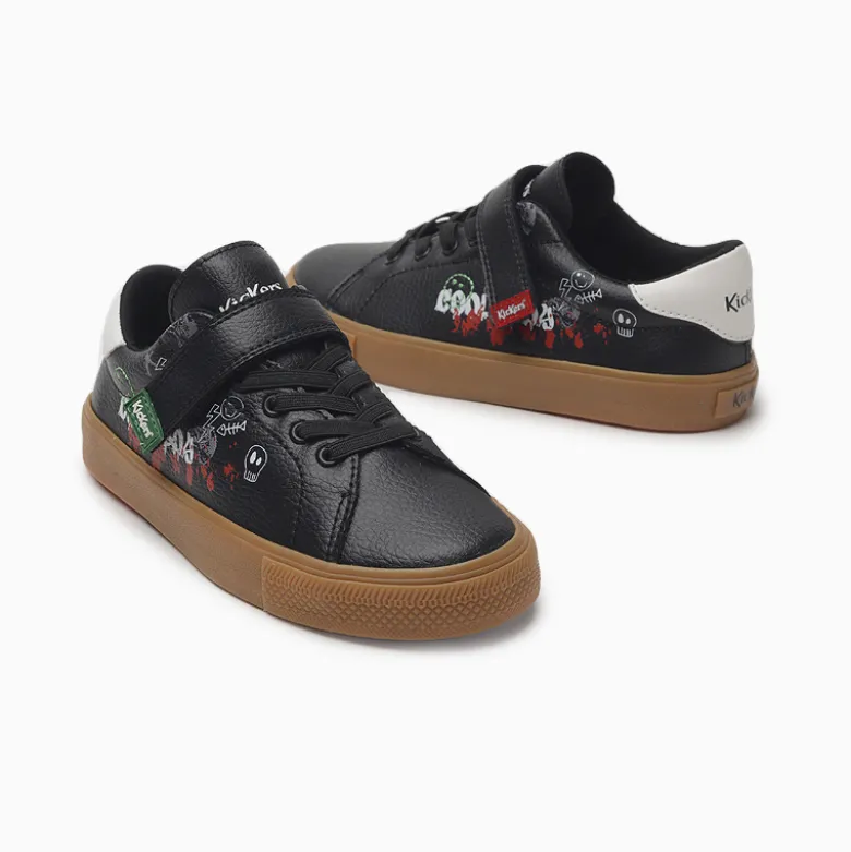 Zapatillas Kickers Negro Street