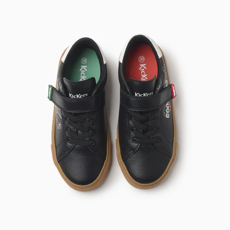 Zapatillas Kickers Negro Street