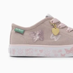 Zapatillas Kickers Rosa Canvas