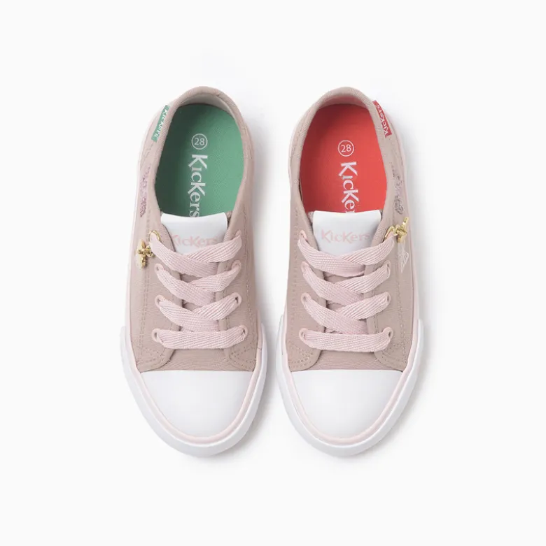 Zapatillas Kickers Rosa Canvas