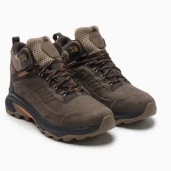 Zapatillas Merrell Marrón Moab Speed 2 LTR Mid WP M