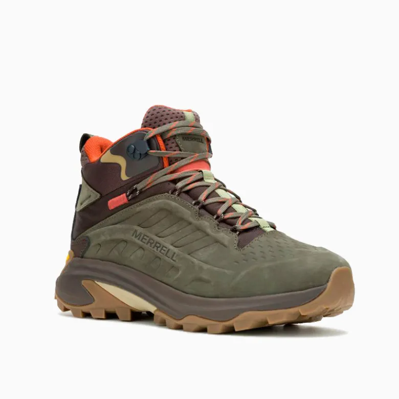 Zapatillas Merrell Verde Moab Speed 2 LTR Mid WP M
