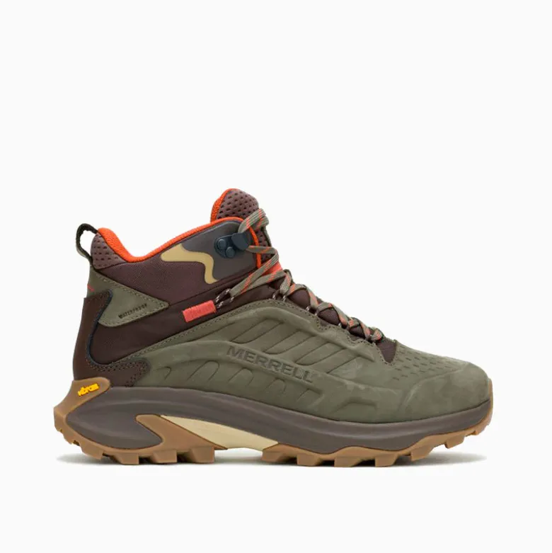 Zapatillas Merrell Verde Moab Speed 2 LTR Mid WP M