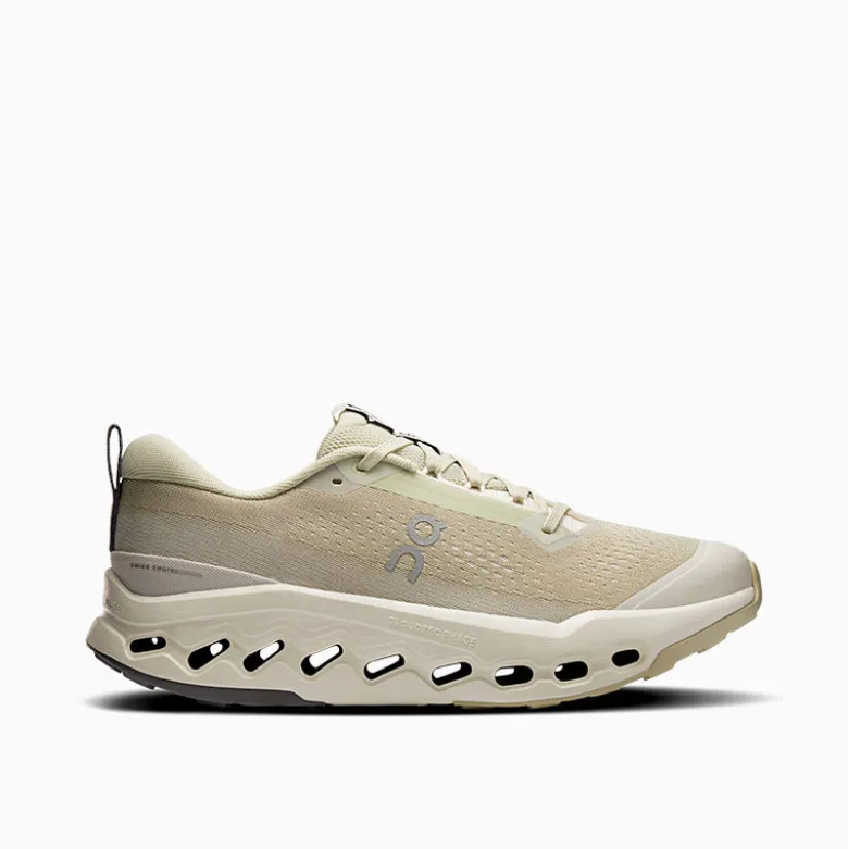 Zapatillas ON Beige Cloudsurfer Trail 2