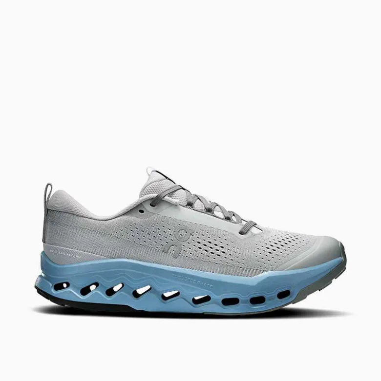 Zapatillas ON Gris Cloudsurfer Trail 2