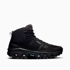 Zapatillas ON Negro Cloudrock Mid WP